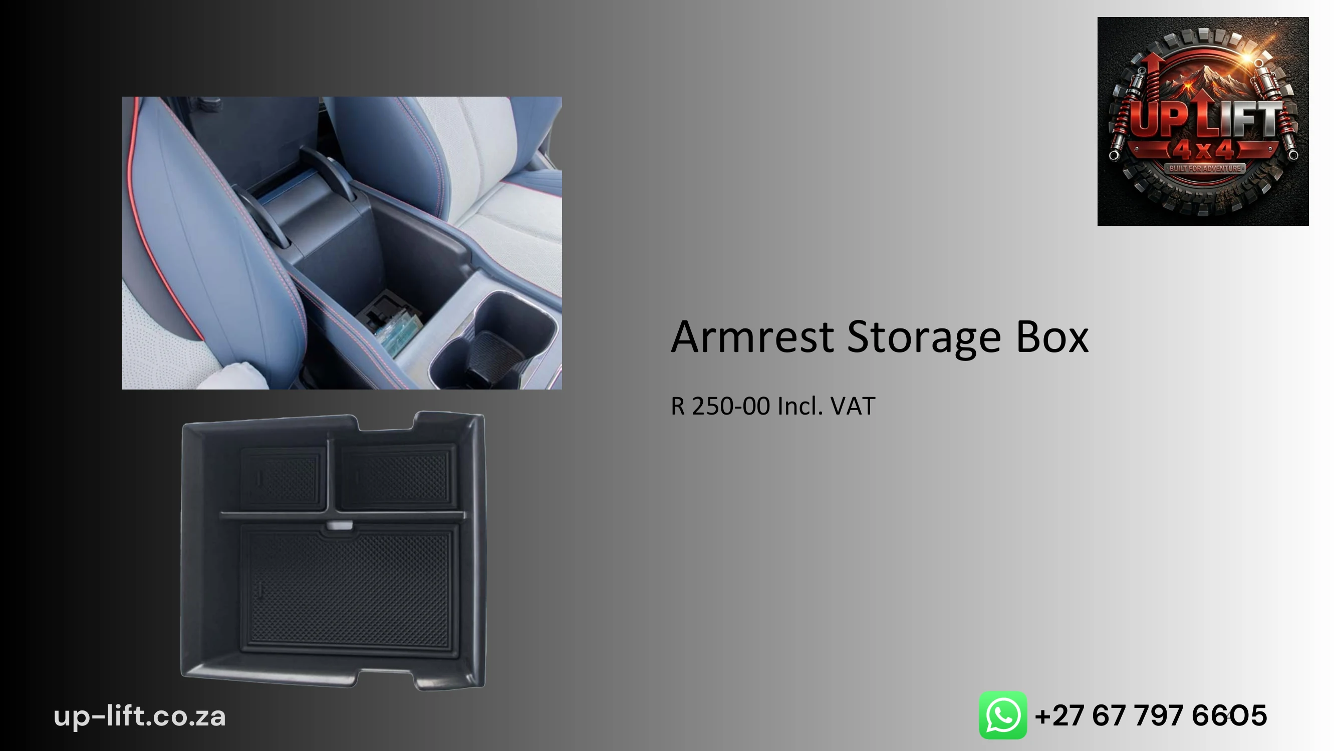 Armrest Storage Organiser — catalogue page 4