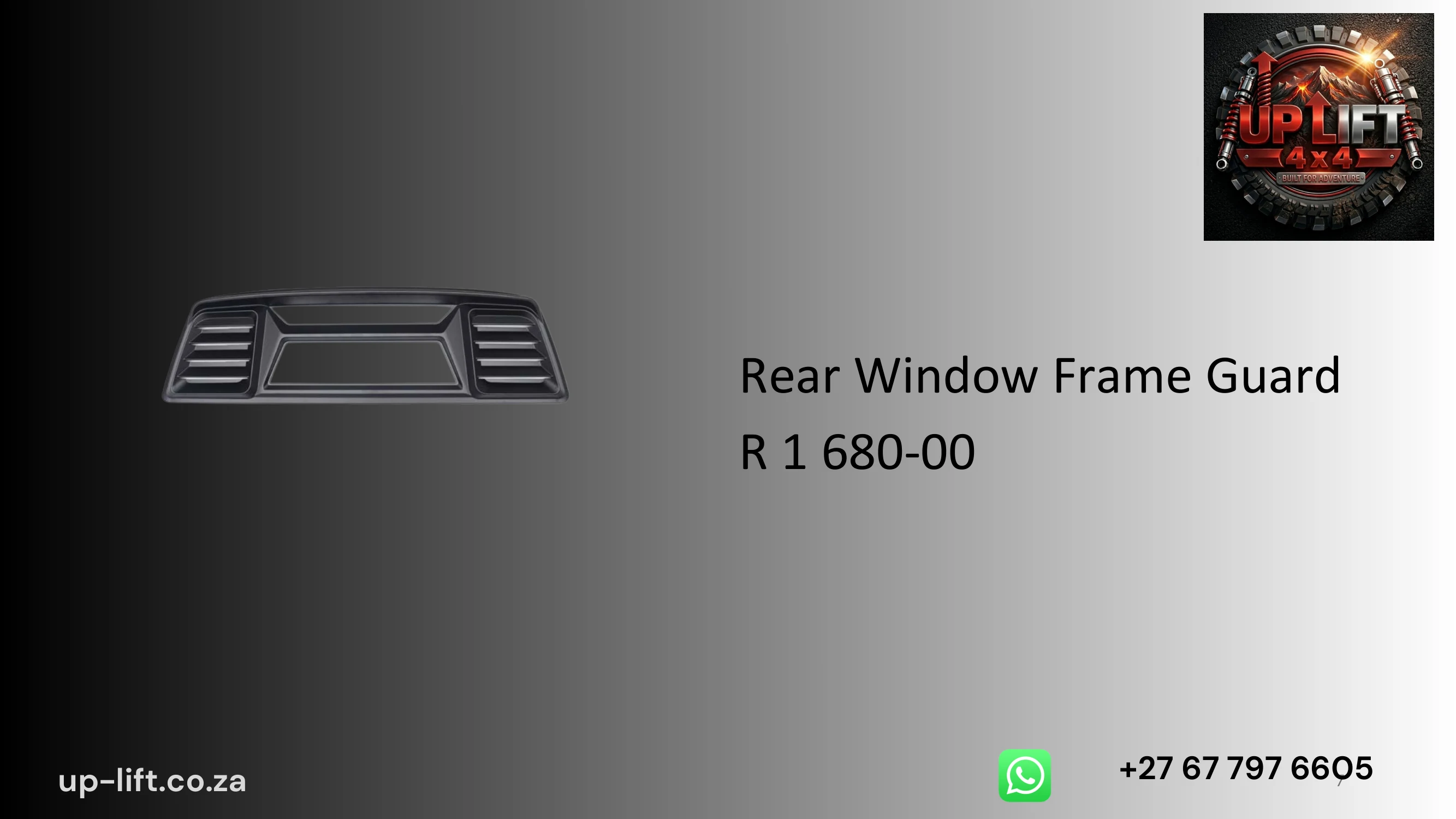 Rear Window Guard — catalogue page 7