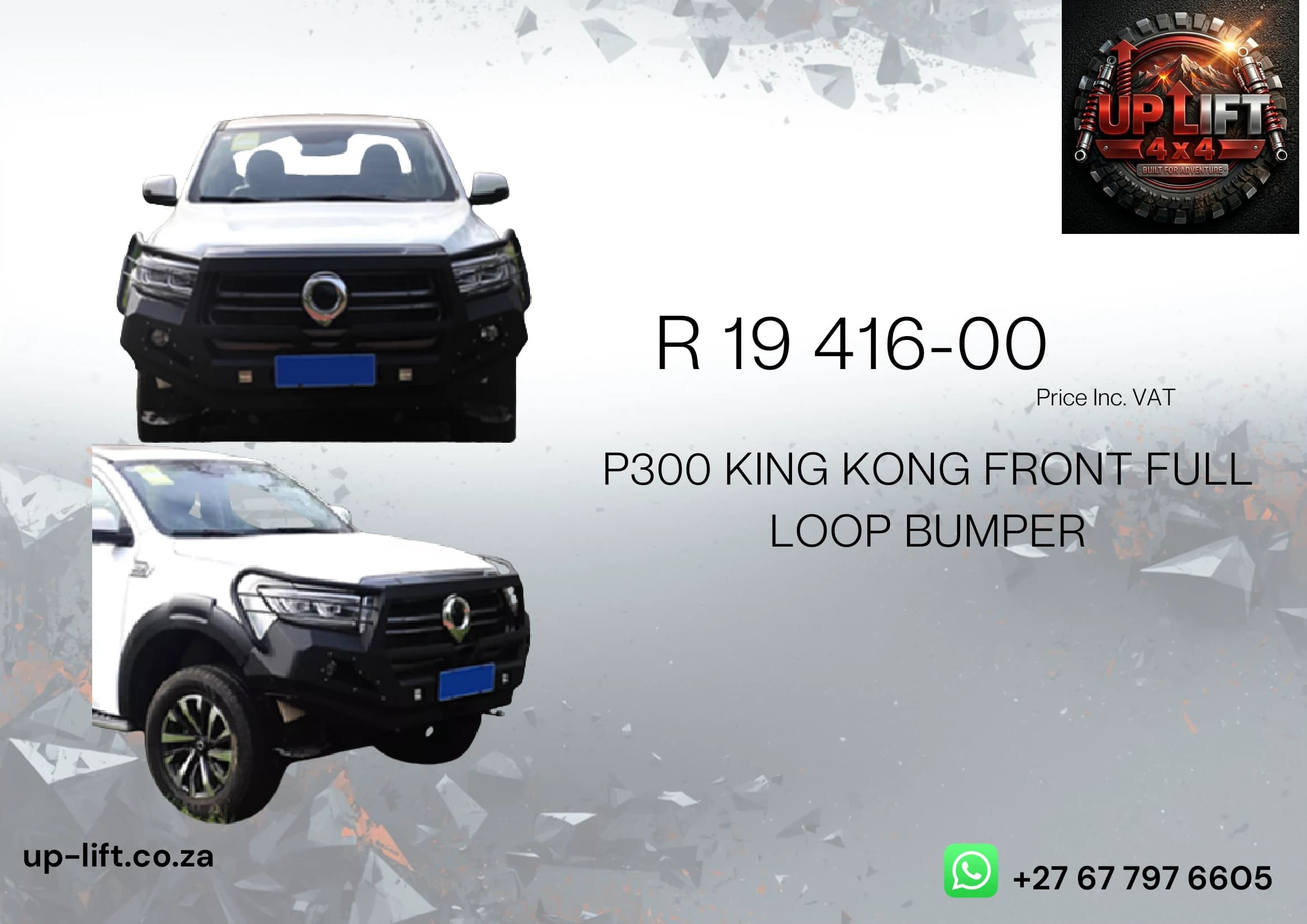 King Kong Front Bumper — catalogue page 2