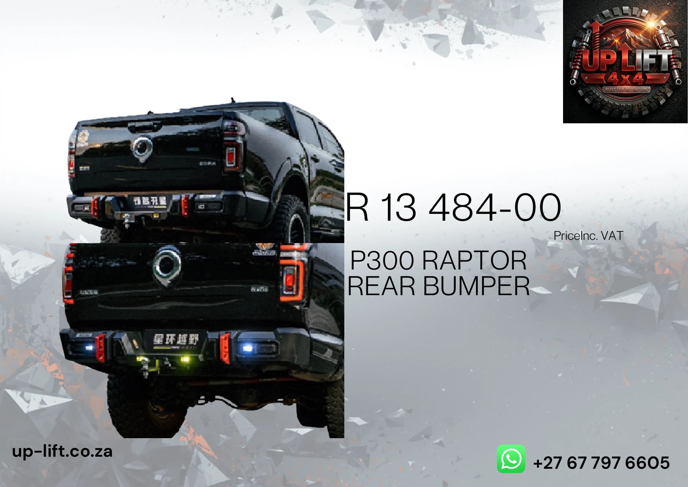 Raptor Rear Bumper — catalogue page 8