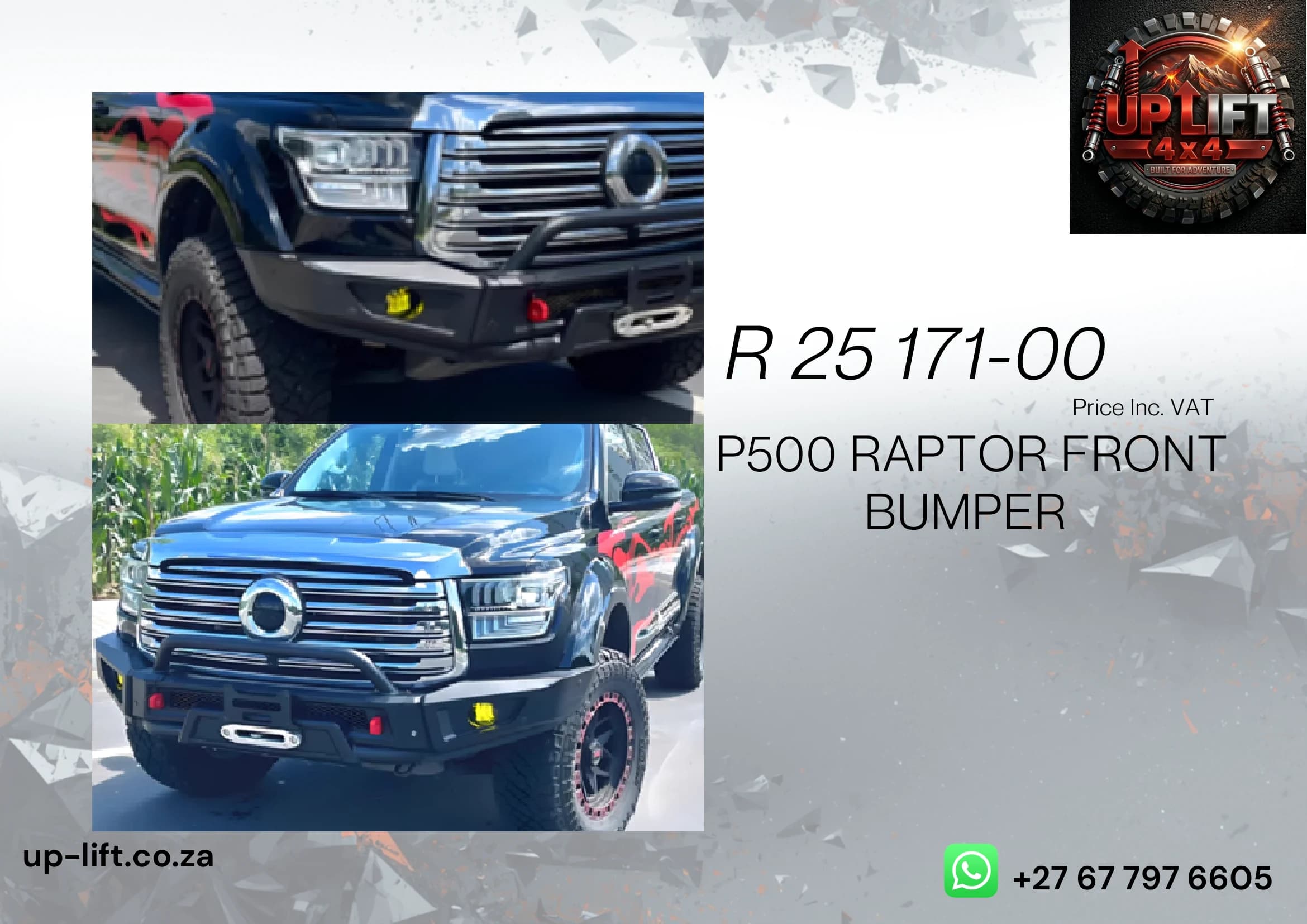Raptor Front Bumper — catalogue page 3