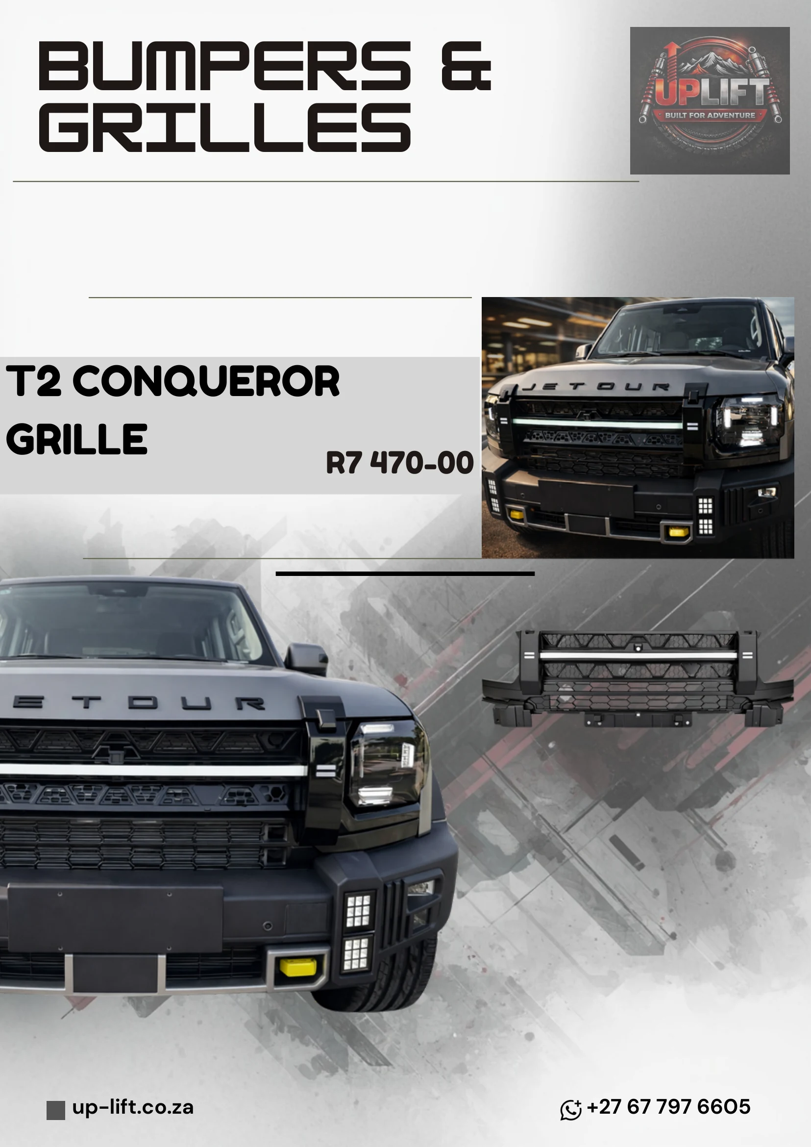 Front Grille - Conqueror — catalogue page 4