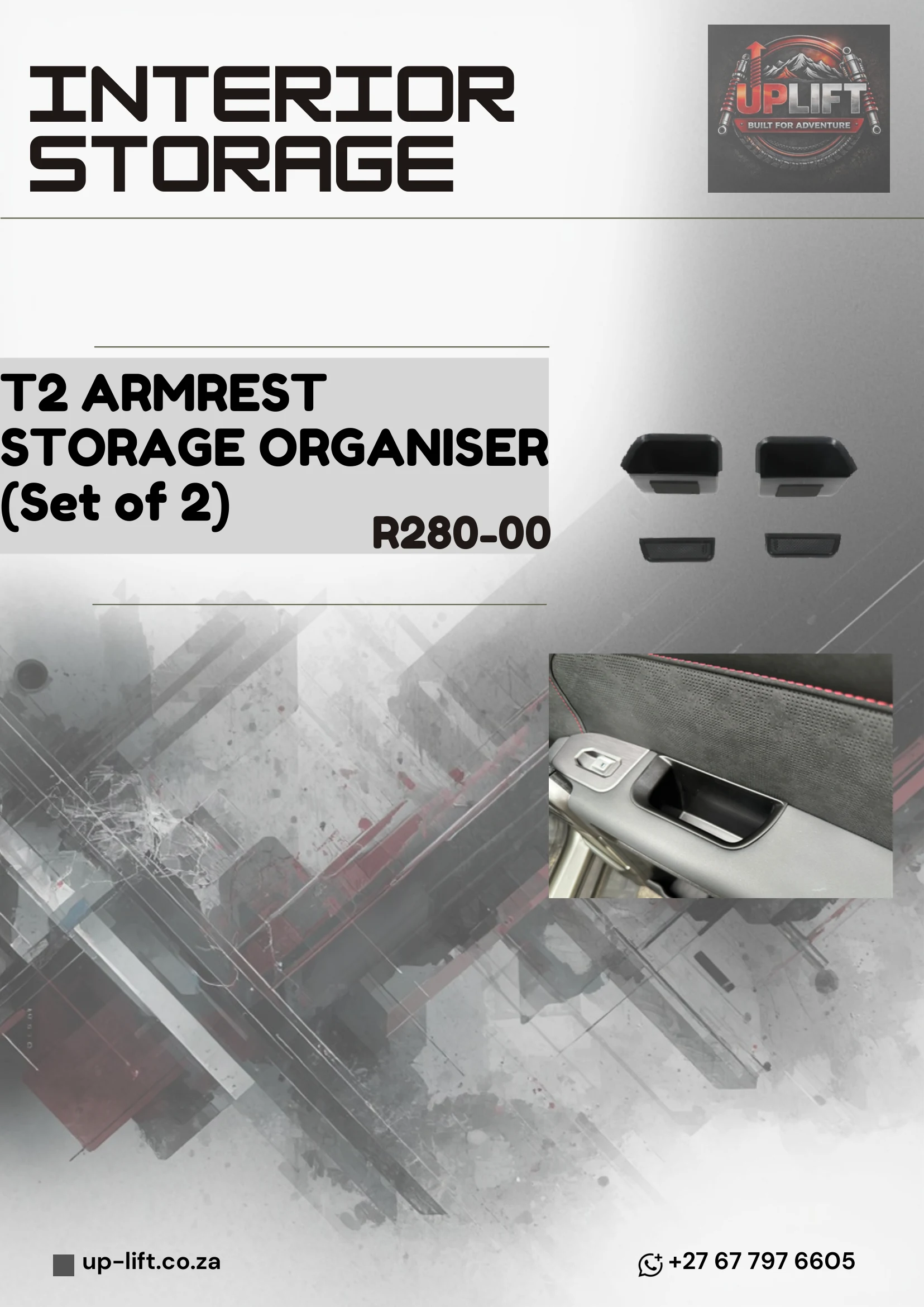 Armrest Storage Organiser — catalogue page 19