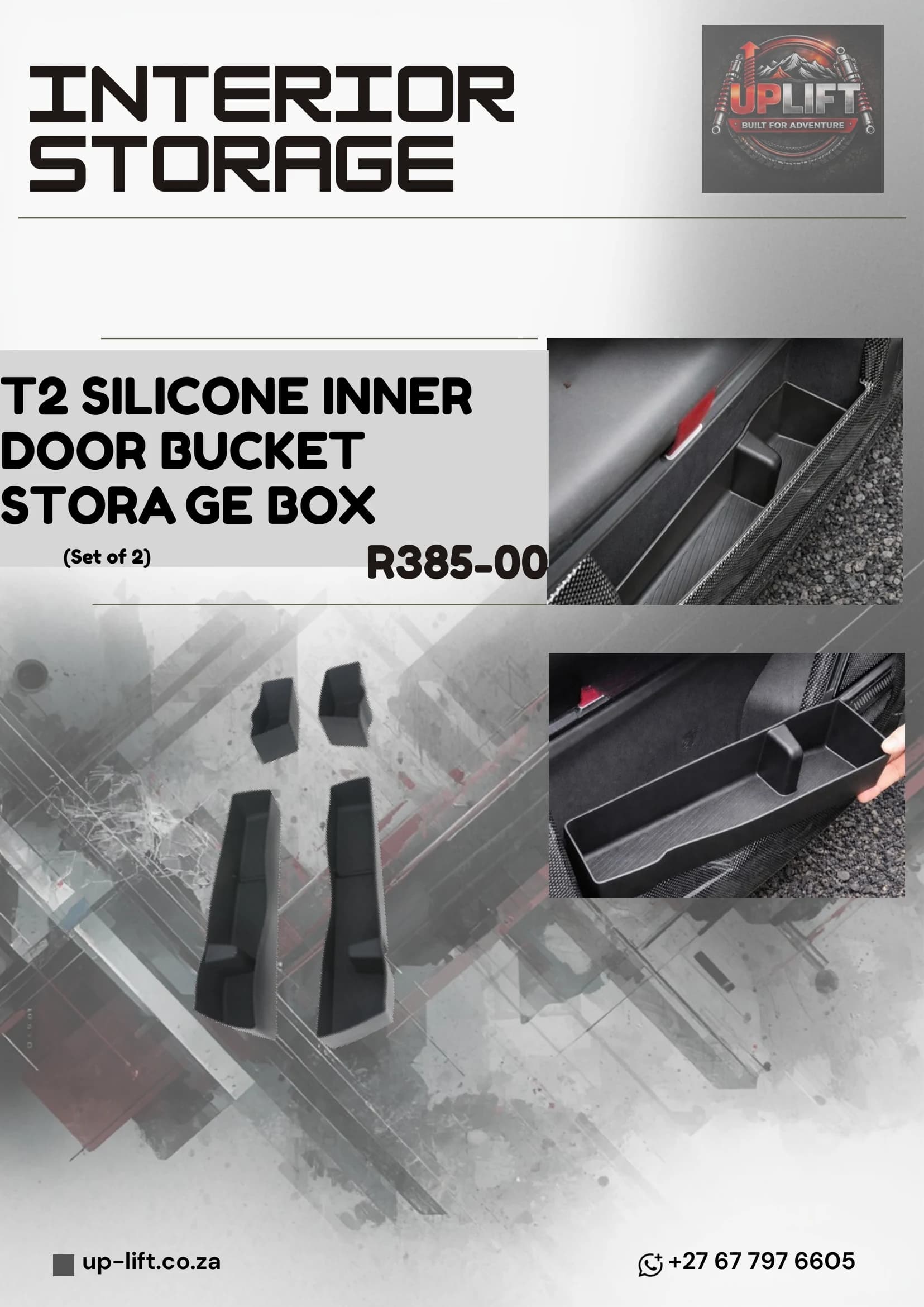 Inner Door Bucket Storage Box Insert — catalogue page 20