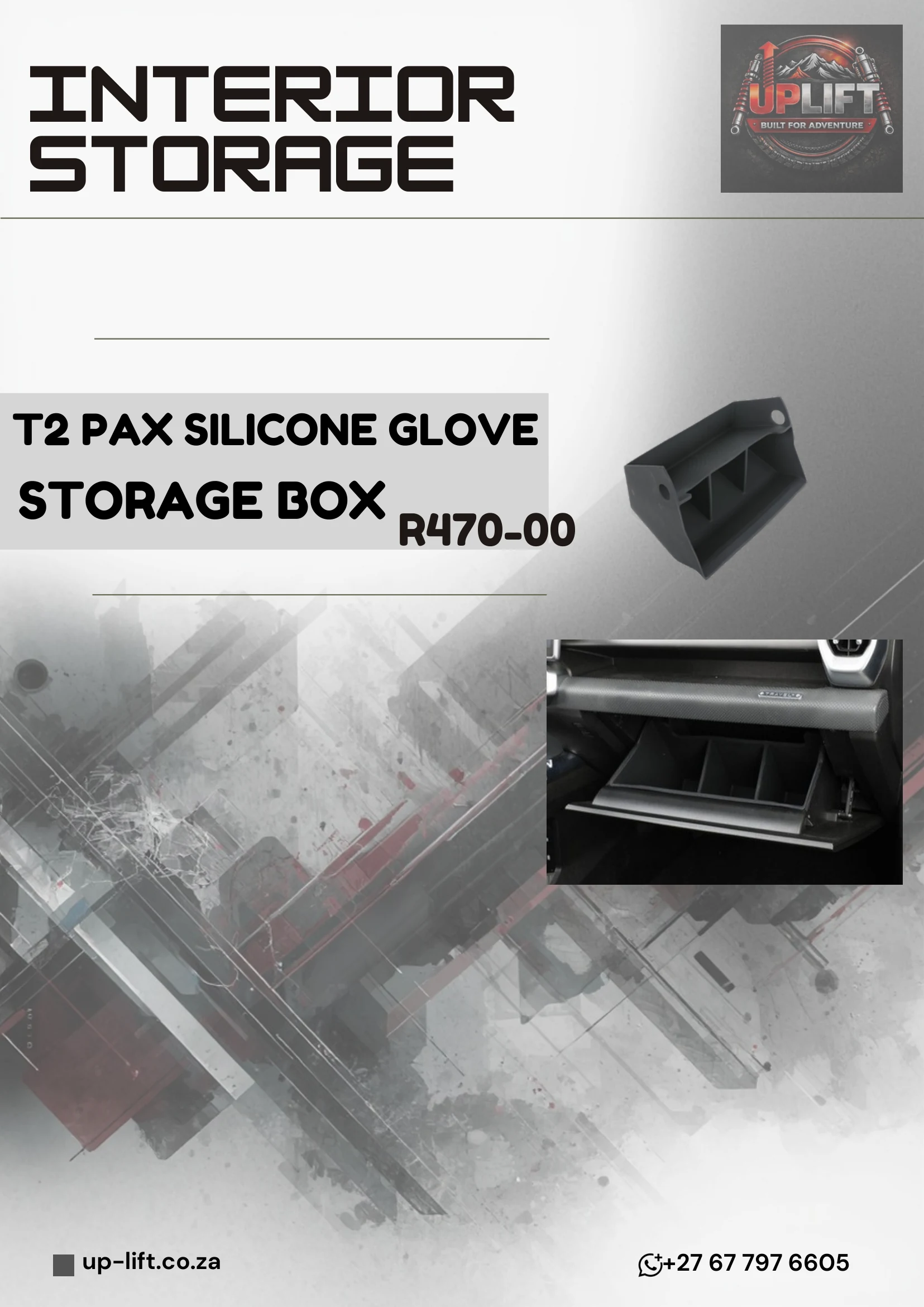 Passenger Side Storage Box — catalogue page 22