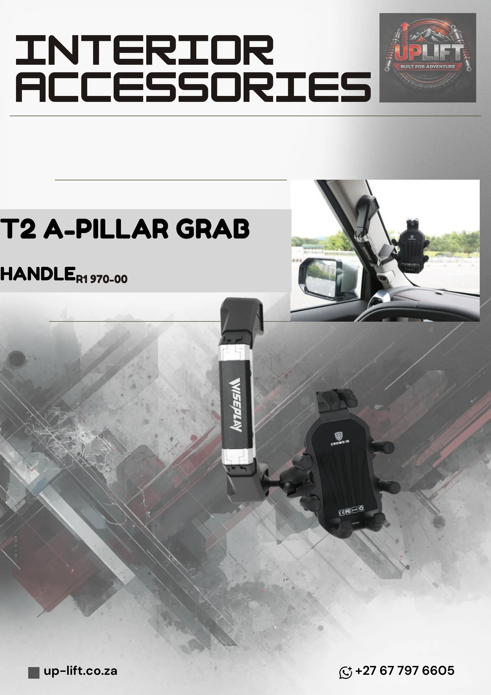 A-Pillar Grab Handle — catalogue page 26