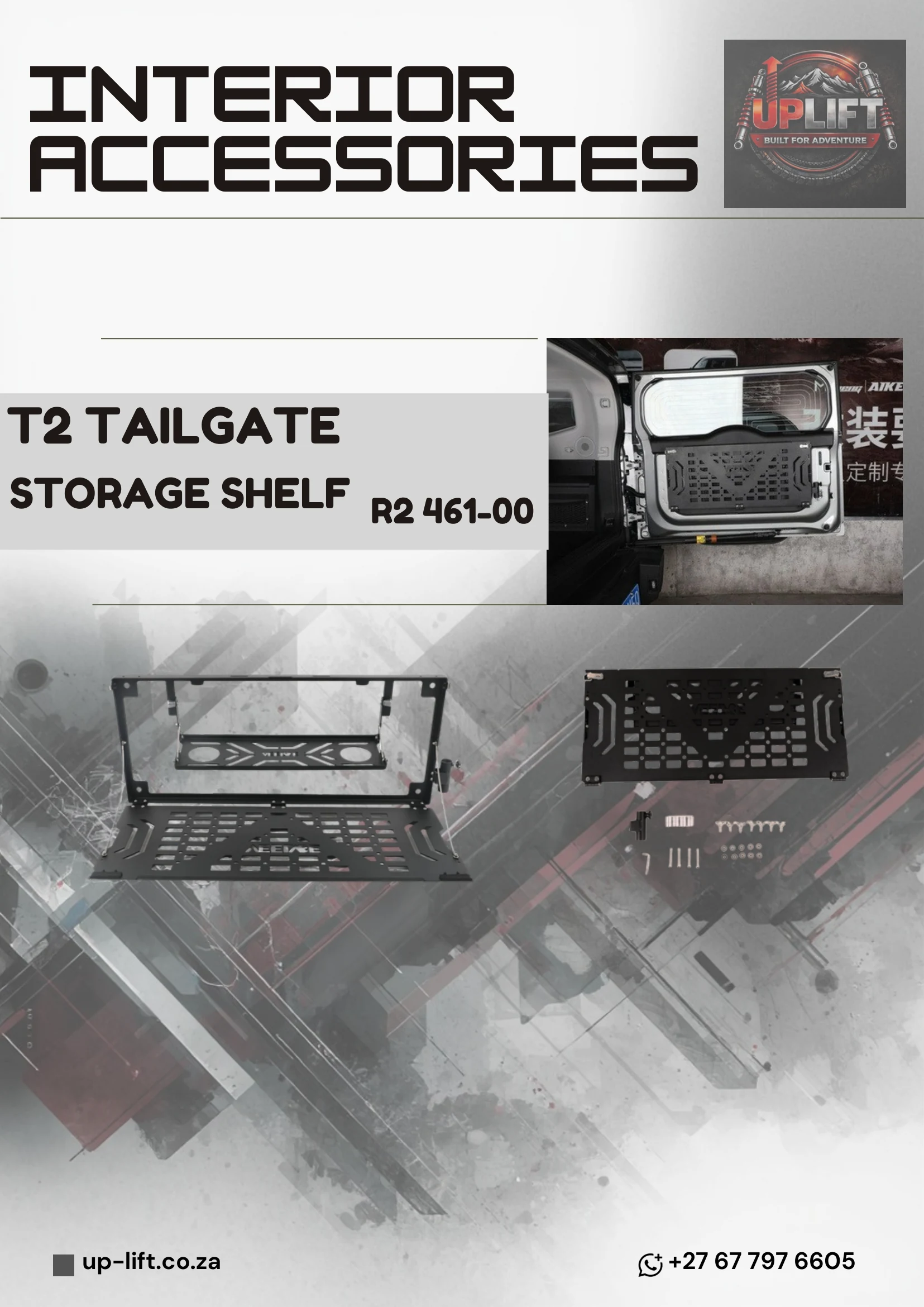 Tailgate Storage Shelf — catalogue page 29