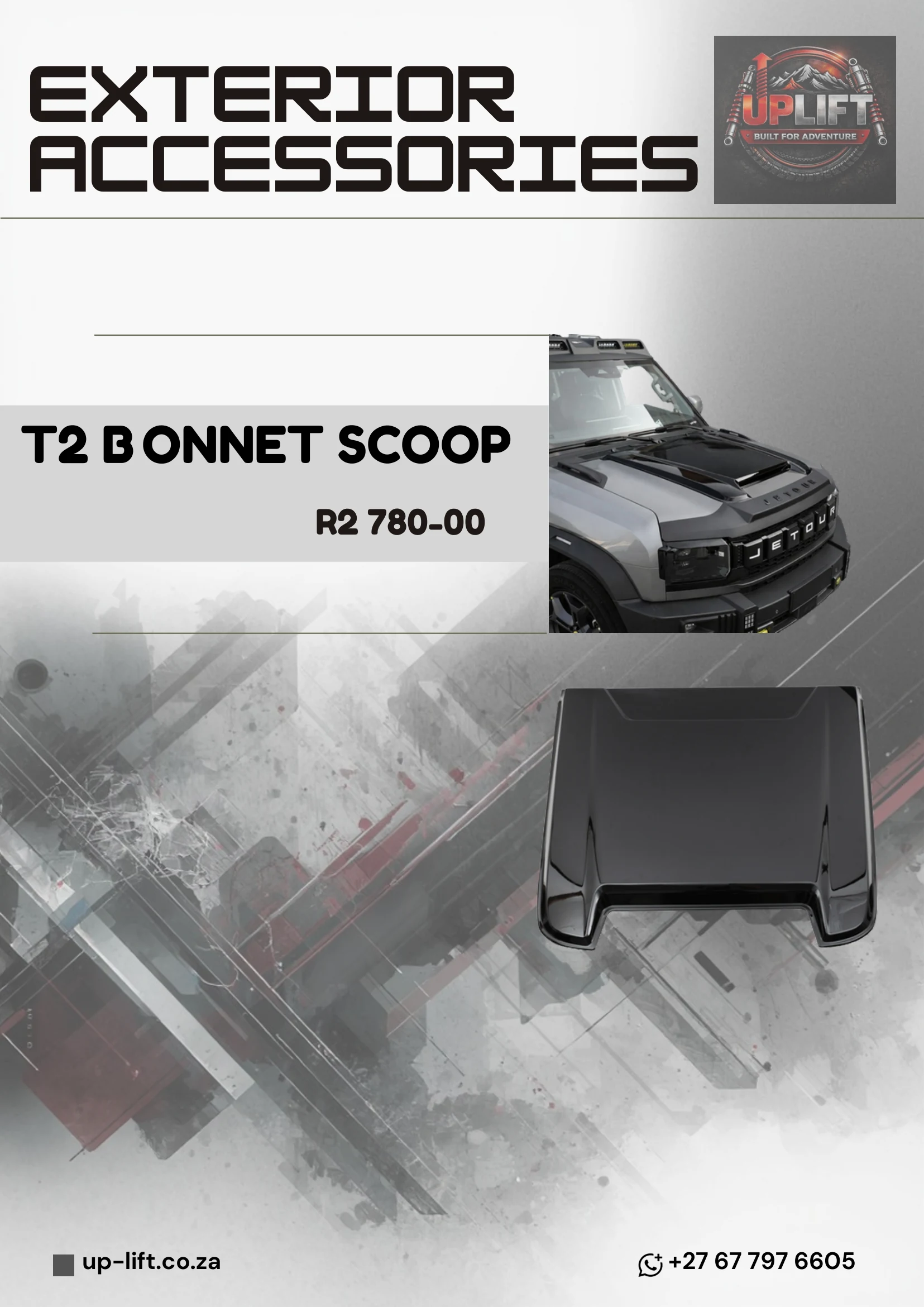 Bonnet Scoop / Hood Cover — catalogue page 30