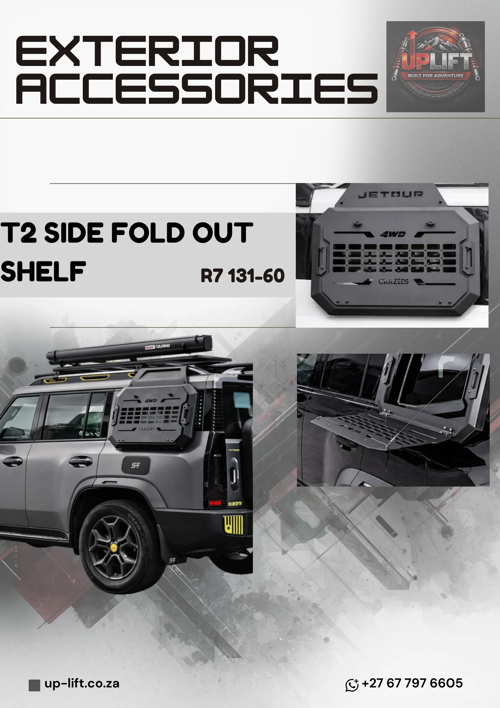 Side Foldout Shelf - Mecha Net — catalogue page 40