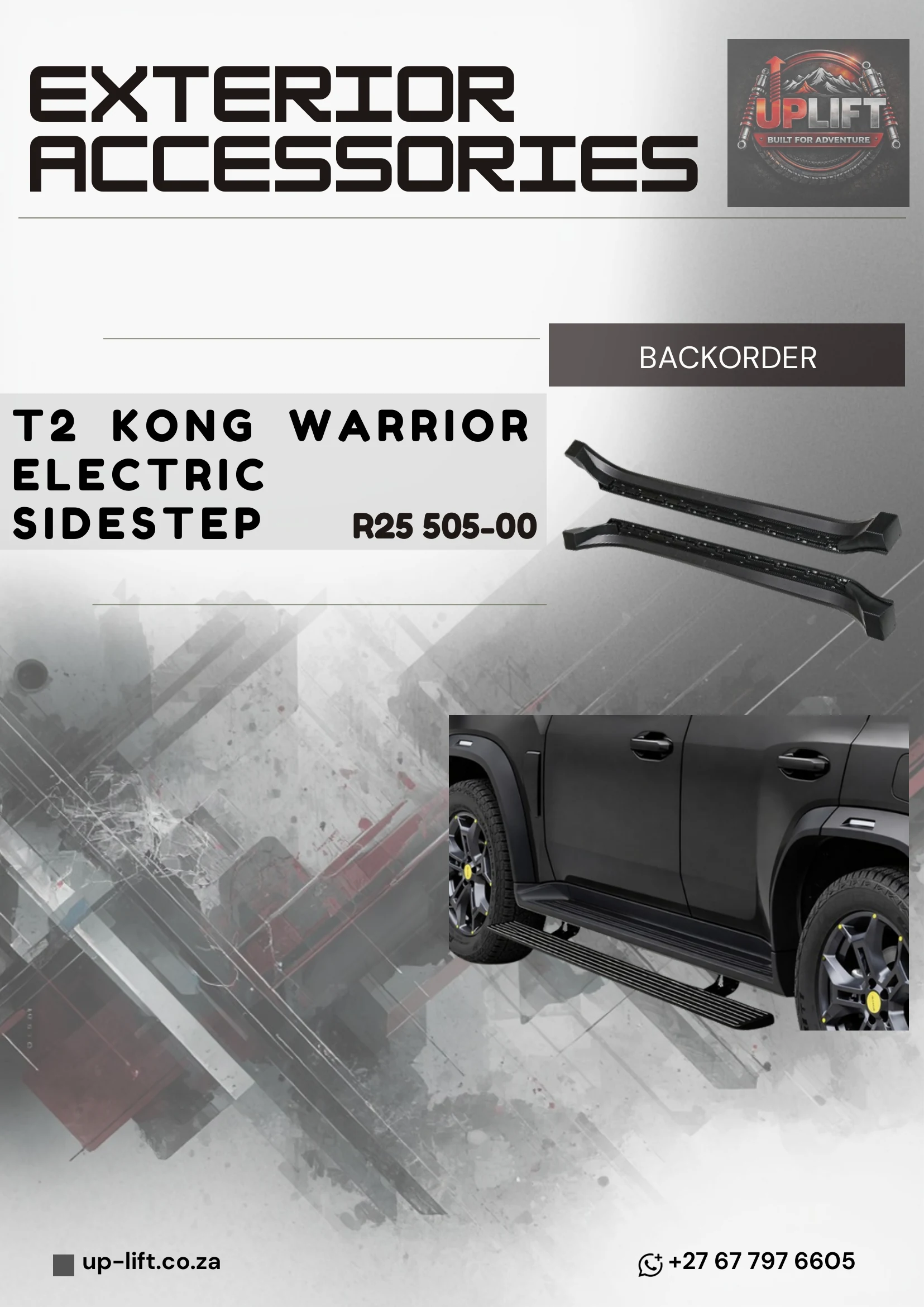 Electric Side Step - Kong Warrior — catalogue page 44