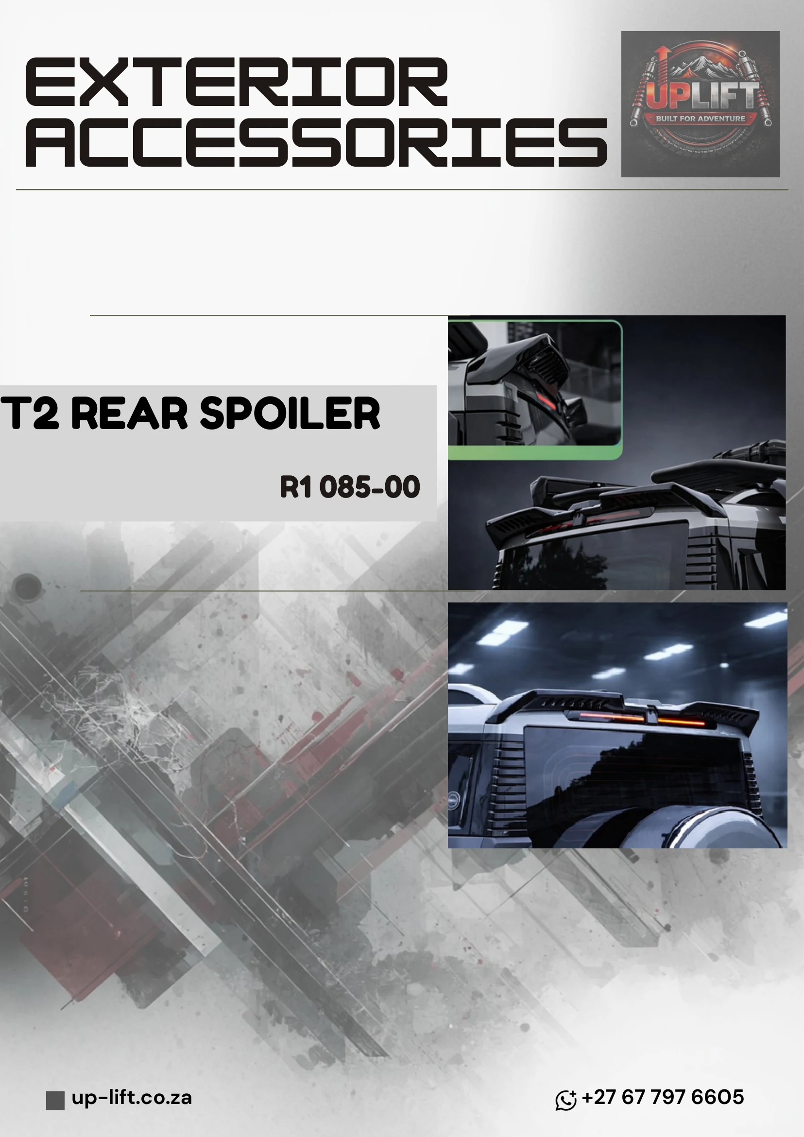 Rear Spoiler — catalogue page 45