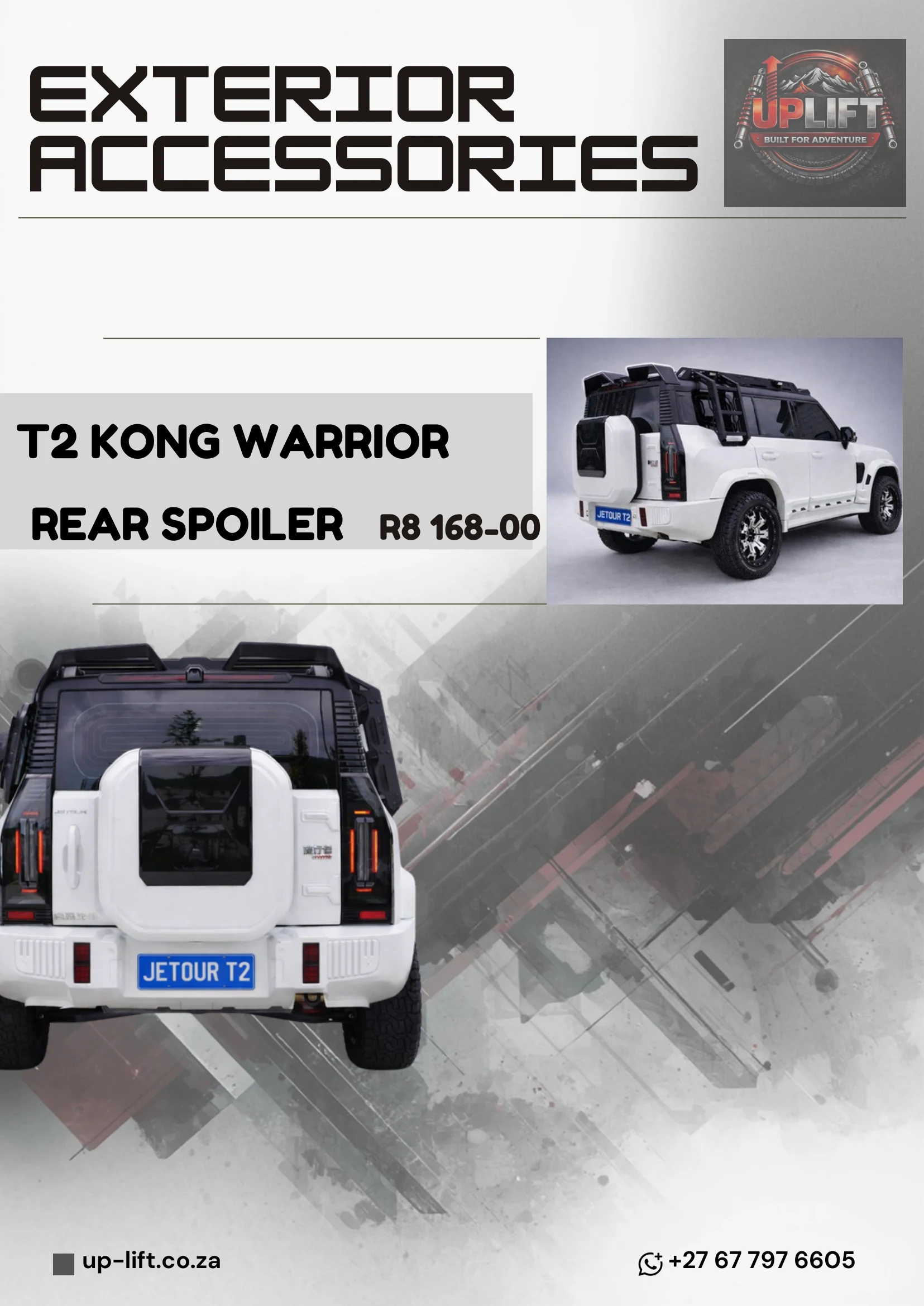 Rear Spoiler - Kong Warrior — catalogue page 46
