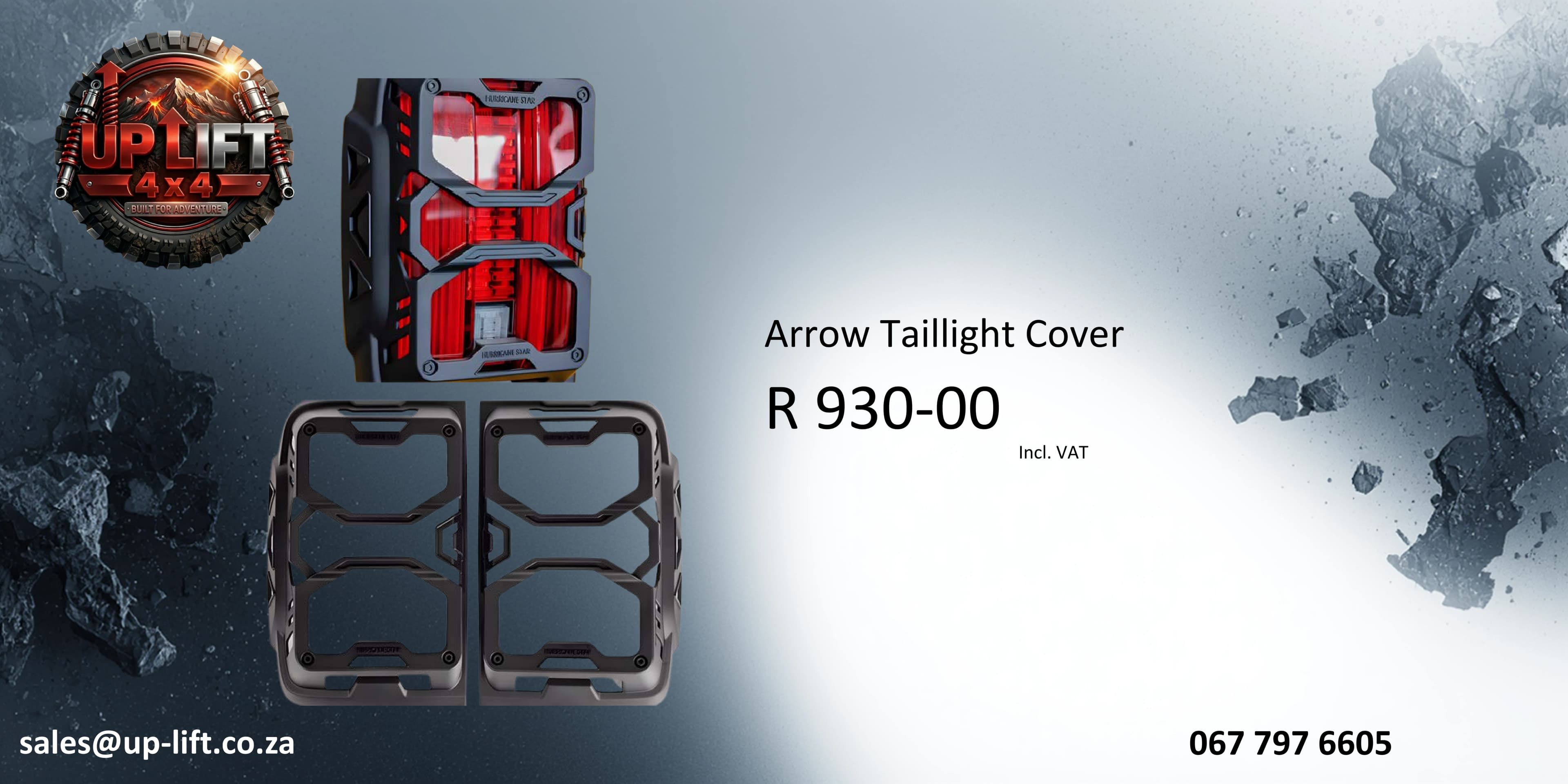 Arrow Taillight Cover — catalogue page 25