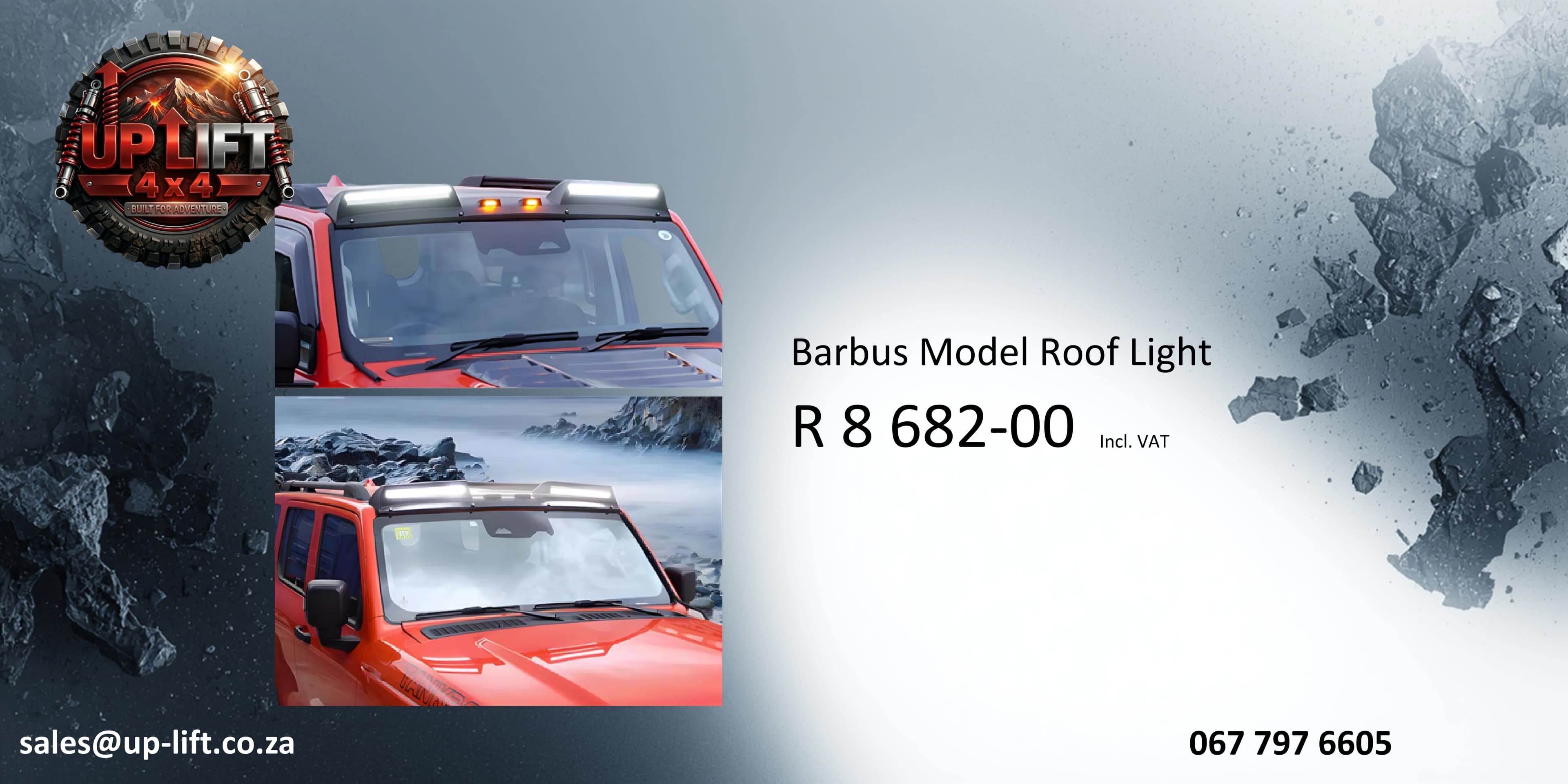 Barbus Model Roof Light — catalogue page 26