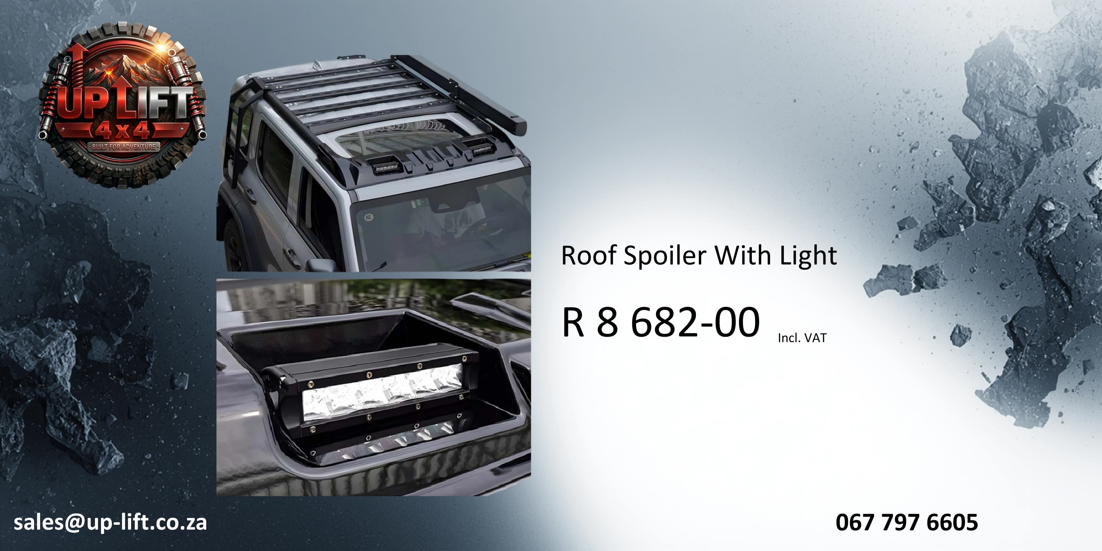 Roof Spoiler With Light — catalogue page 27