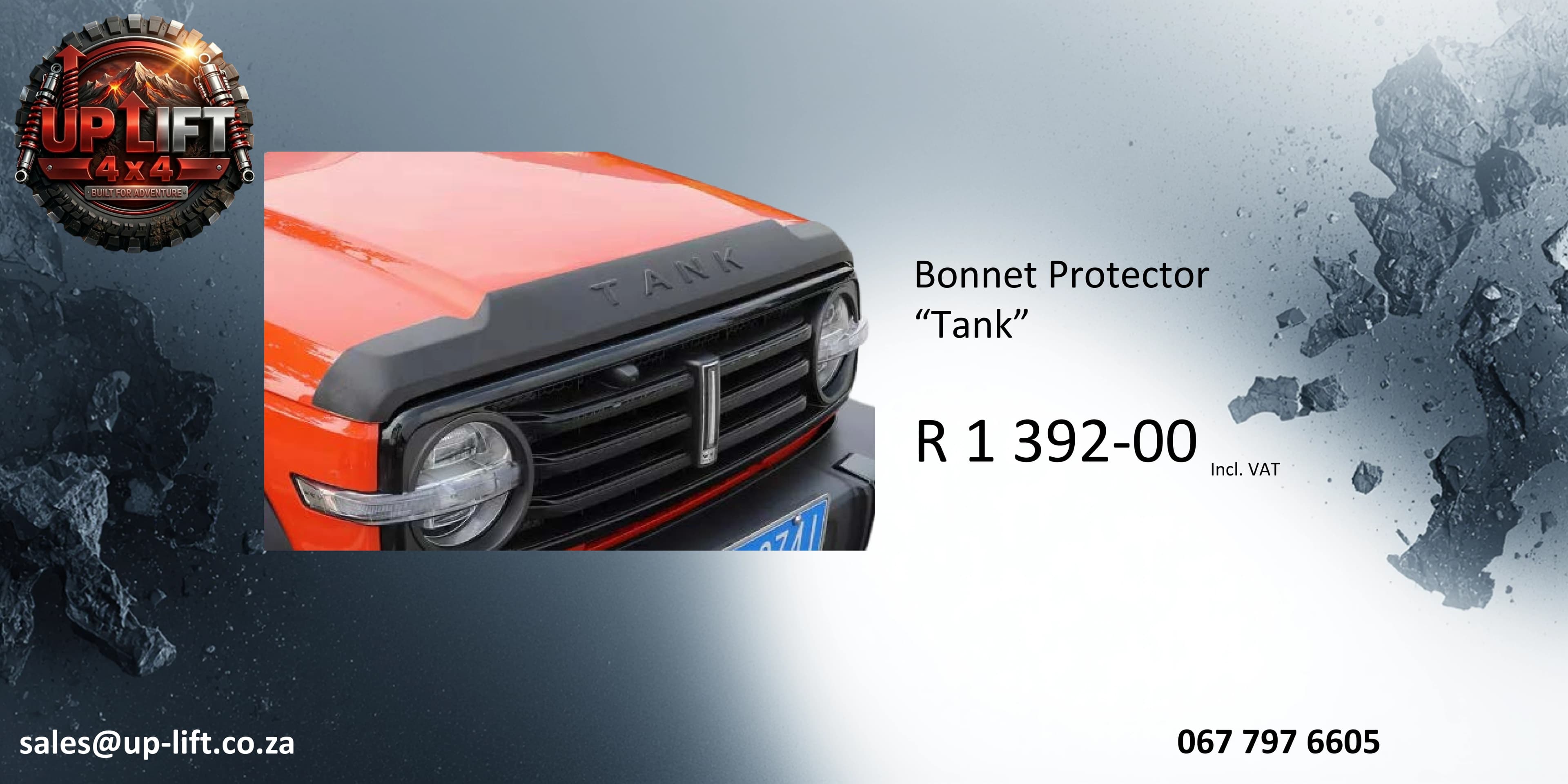Bonnet Protector “Tank” — catalogue page 31