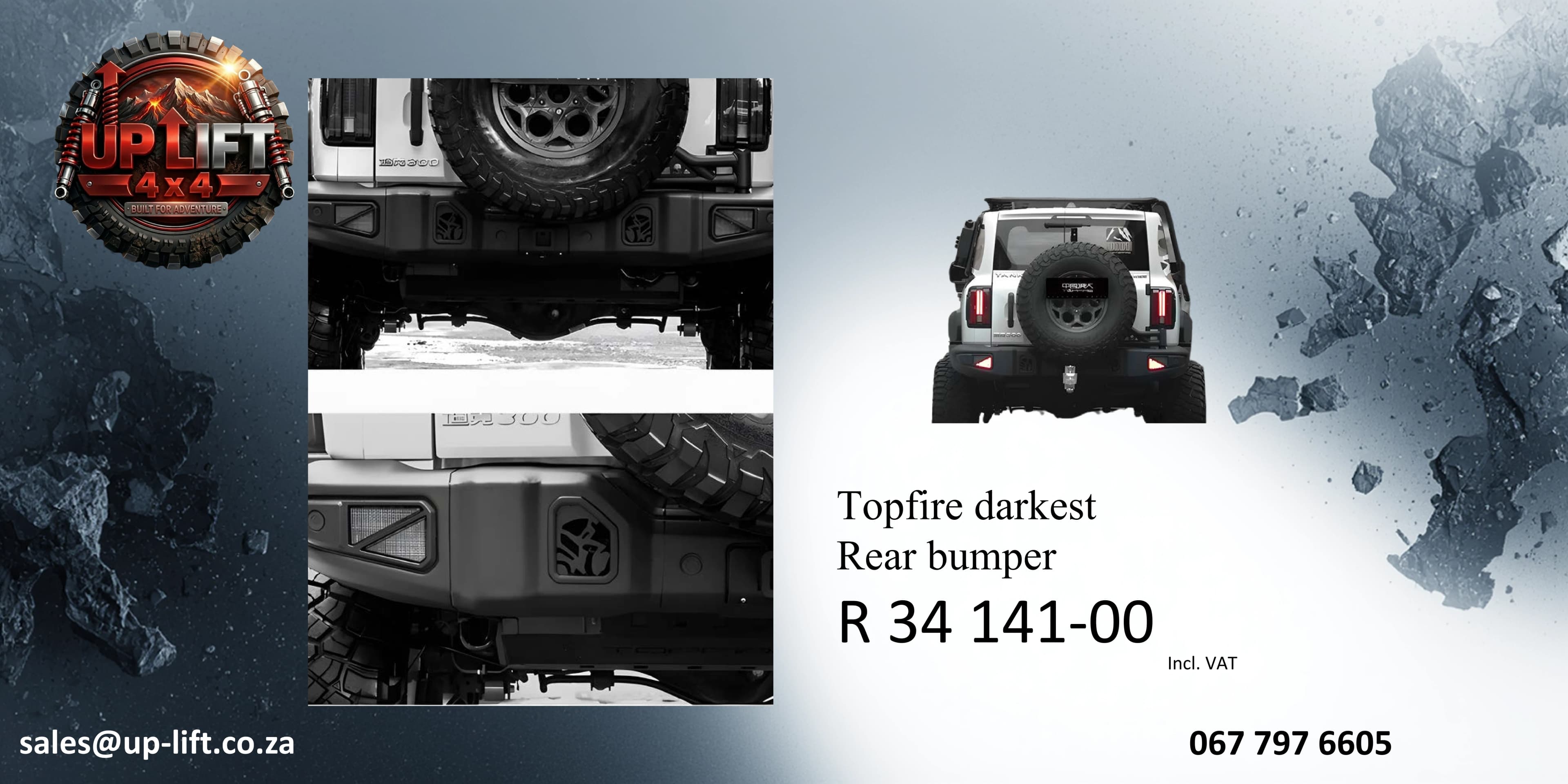 Topfire darkest Rear bumper — catalogue page 37