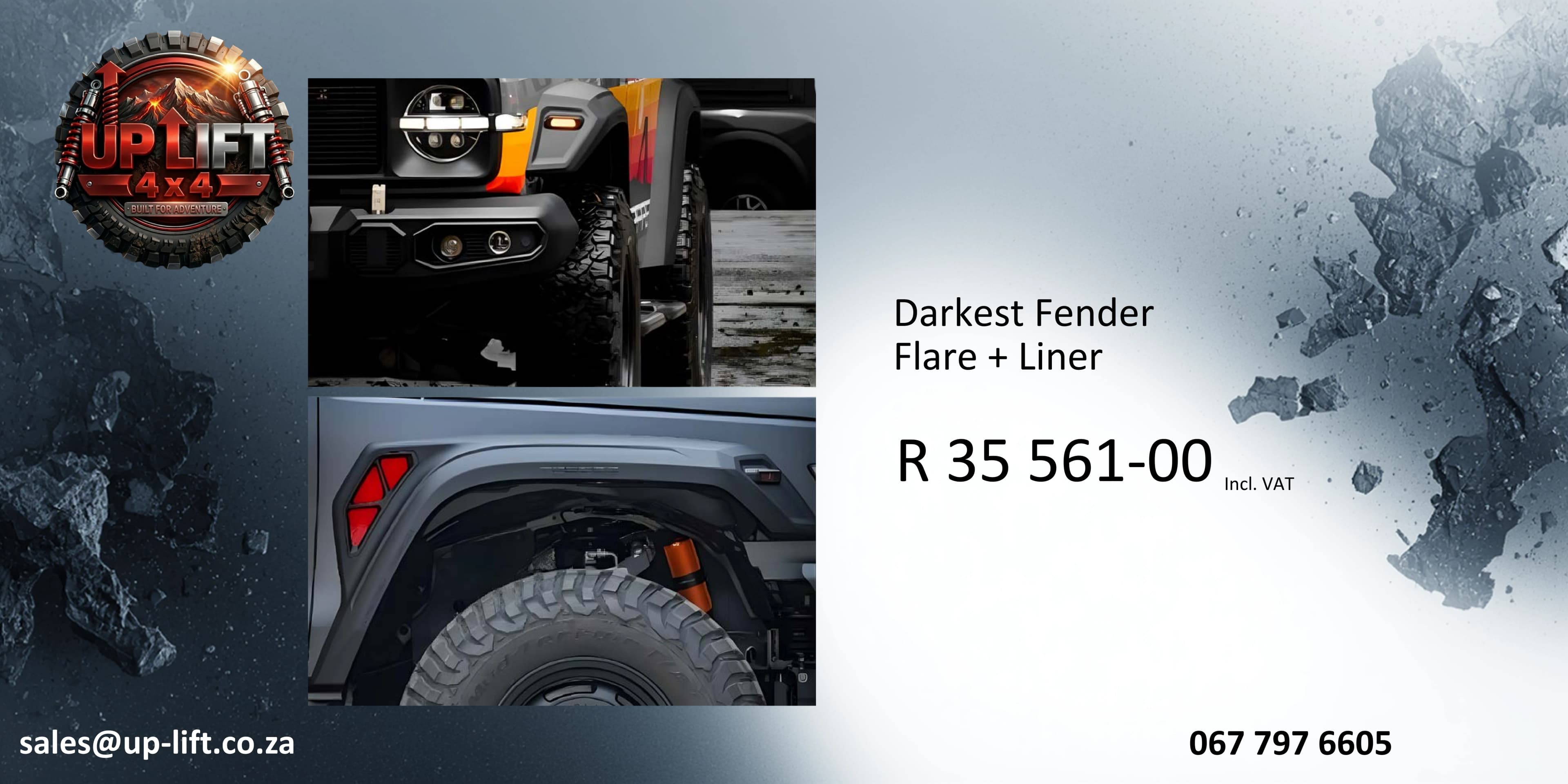 Darkest Fender Flare + Liner — catalogue page 46