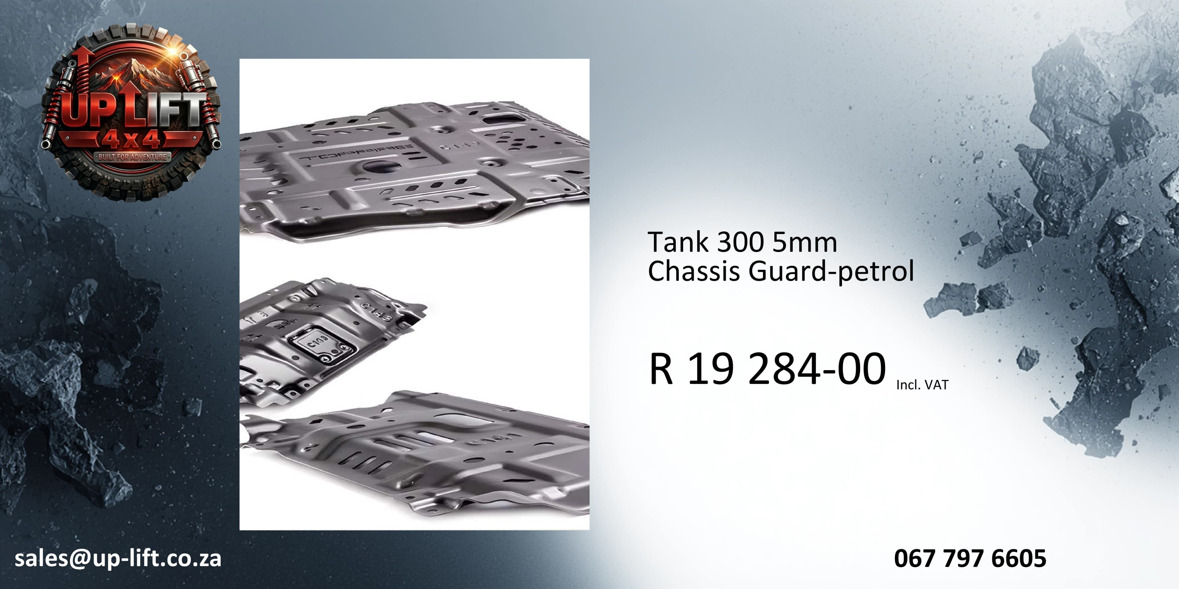 5mm Chassis Guard-petrol — catalogue page 52
