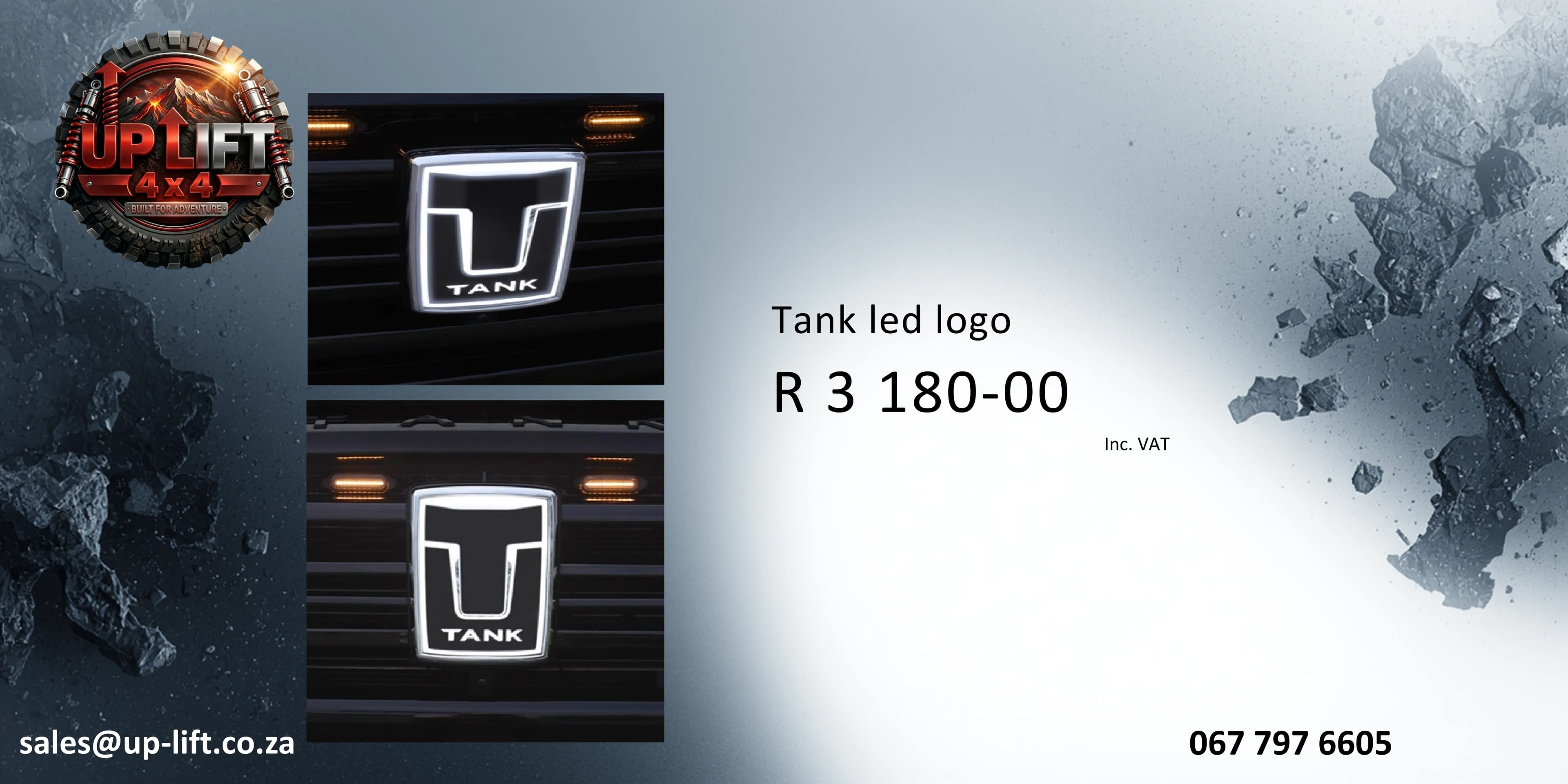 Tank led logo Inc. VAT — catalogue page 56